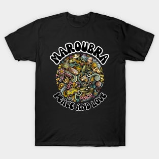 MAROUBRA - PEACE AND LOVE T-Shirt